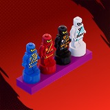 Elemental Ninja Statues