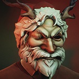 Santa Rudolph Mask