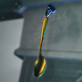 Comically Small Spoon 