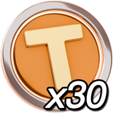 30 Tournament Coins