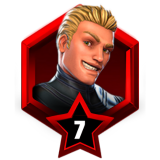 Human Torch 7 Red Stars