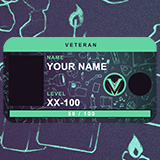 5th Anniversary Foil Badg