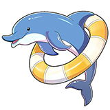 Dolphin Hoop