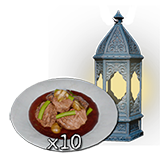 Scout Lantern, Meat Dish