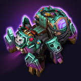 Neon Spiderthrone Green