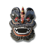 Black Lion Mask Skin