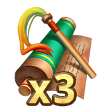 Exorcism Scroll x3