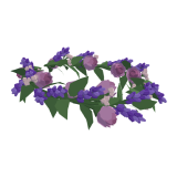 Lavender Flower Tiara