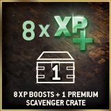 8XP+ - 1 Scavenger Crate