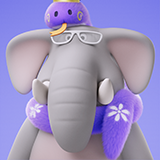 Purple Slithering Shin