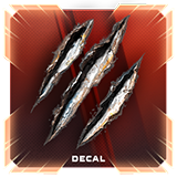 Decal CLAWS