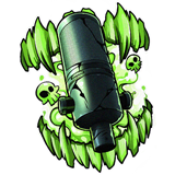 Toxic Talker Sticker