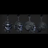 Ghost Helmet Charm