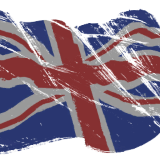 3x British Flag Decals
