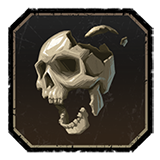 Broken Skull Badge