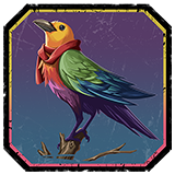 Rainbow Crow Badge