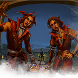 Kite-Flying Fright Banner
