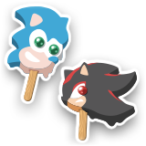 Sticker SONIC ART*2