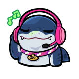 「Listening Fin」Emoji