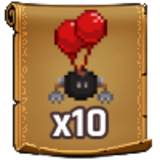 10 Balloon Buster Scrolls