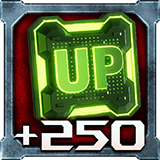 250 Upgrade Points
