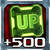 500 Upgrade Points