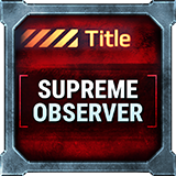 Title " Supreme Observer"