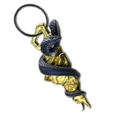 Брелок "Черная мамба"
