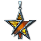 Брелок "Осенняя звезда"