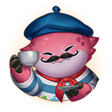 Cheers, Mon Ami Emote		