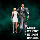 Ezüst Sárkánysz. Kosztüm