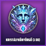 Kristálykönyörgő (1 db)