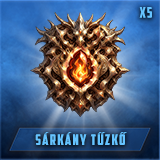 Sárkány Tűzkő (5 db)