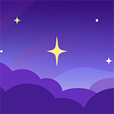 Summer Stargaze Name Card