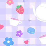 Cuppa Macarons Name Card