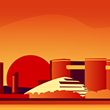 Hangzhou Sunset Name Card