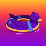Sunset Floatie Icon