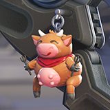 Busan Cow Weapon Charm