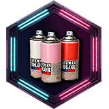 3x DLC Spray cans - 120 1