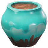 2x Greenhome Clay Pot