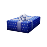 1x Blue Present