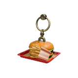 Burger and Fries Charm