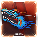 “Azure Dragon” Decal