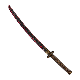 Blood Crystal Katana
