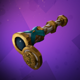 Gilded Phoenix Spyglass
