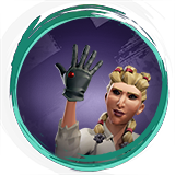 Eastern Winds Ruby Gloves