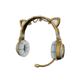 Gold Headphones