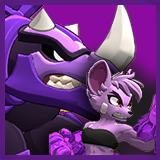 Purple Olympia and Galvan