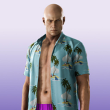 Purple Streak Swimwear