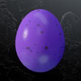 Purple Easter Egg